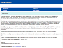 Tablet Screenshot of mapa.parco.gov.ba